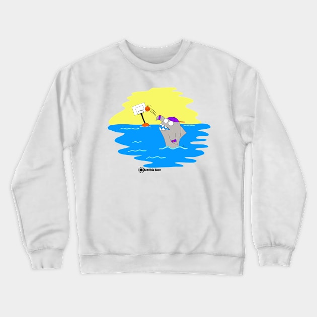 Charles Sharkley Crewneck Sweatshirt by Averilda Haze